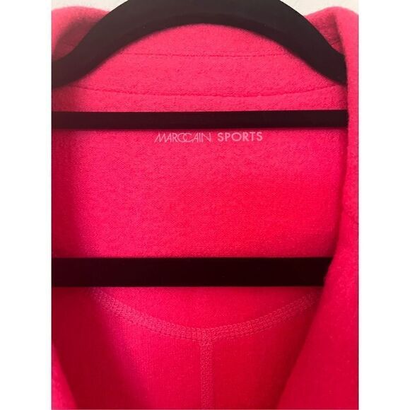 NWT Marc Cain Fuschia 100% Virgin Wool Blazer - Picture 4 of 11